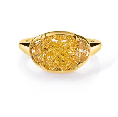 2.51 Carat Cushion Diamond Engagement Ring