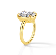 4.09 Carat Cushion Diamond Engagement Ring
