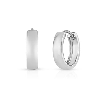 Solid Gold Huggie Earrings