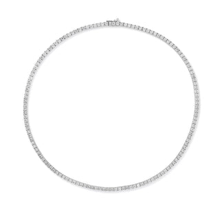 Classic Diamond Tennis Necklace