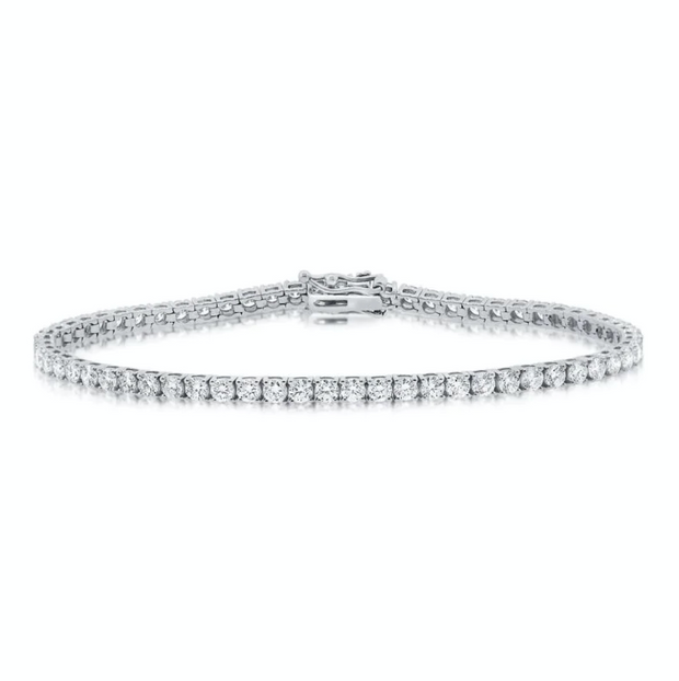 Lab created 2025 diamond tennis bracelet