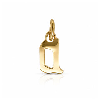 Gothic Letter "A" Pendant