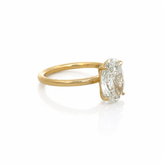 Oval Diamond Solitaire Engagement Ring