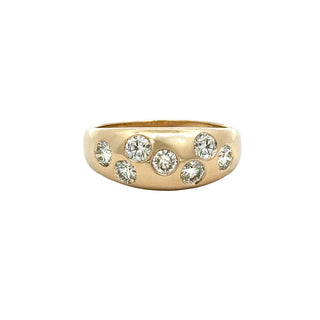 Diamond Confetti Band Ring