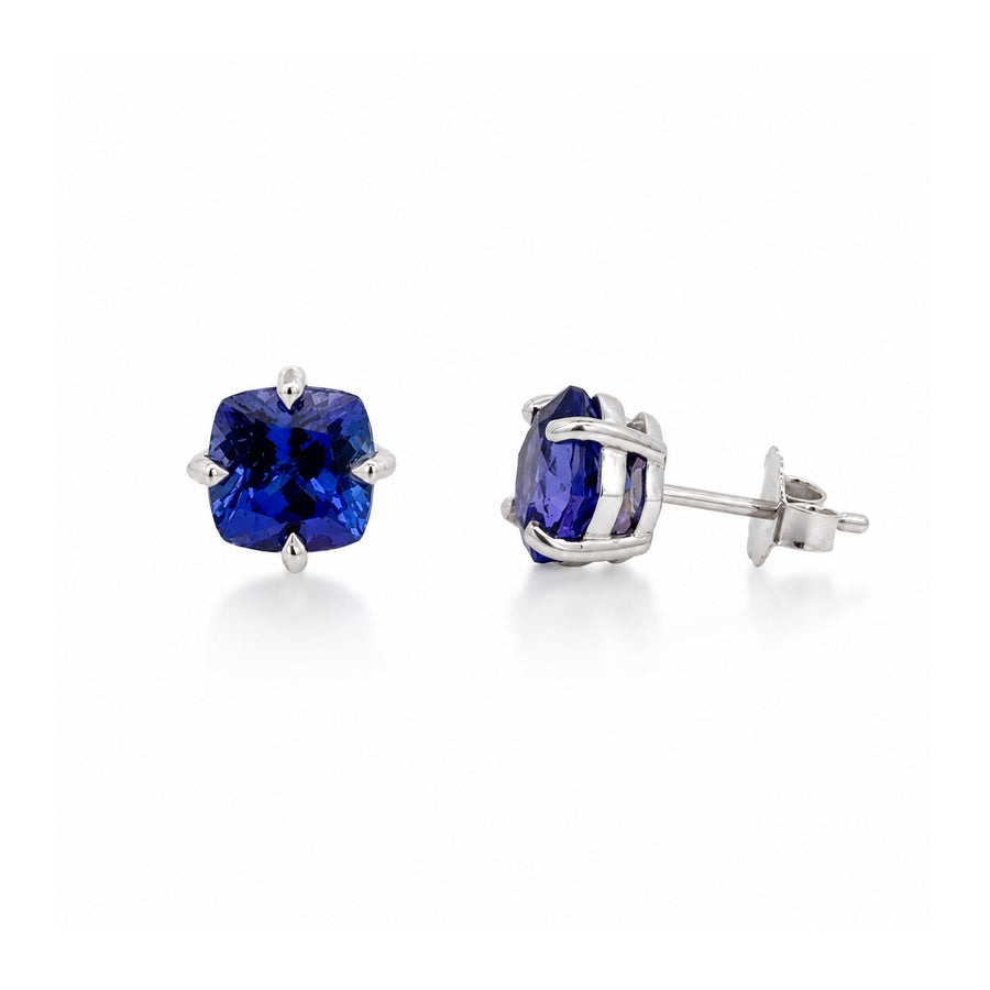 Tanzanite Stud Earrings