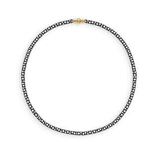 Black Infinity Lab Diamond Tennis Necklace
