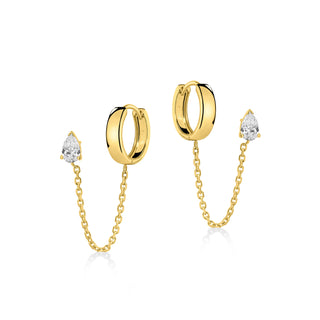 AB x Jespresso Diamond Chain Earring