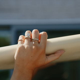 AB x Jespresso Diamond Charm Ring