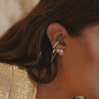 AB x Jespresso Diamond Chain Earring