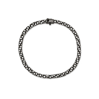Black Infinity Lab Diamond Tennis Bracelet