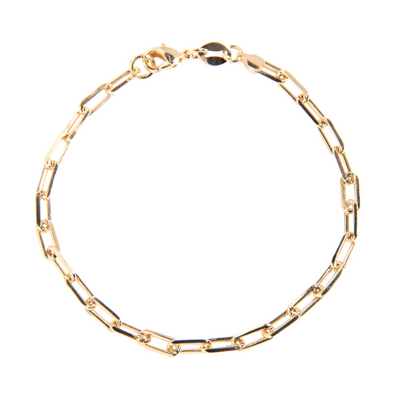 Classic Paperclip Link Chain Anklet
