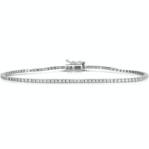 Mini Lab Grown Diamond Tennis Bracelet