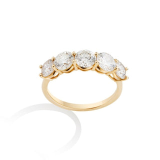 5 Stone Diamond Ring