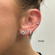 Lab Grown Diamond Stud Earrings