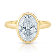 2.50 Carat Oval Cut Diamond Engagement Ring
