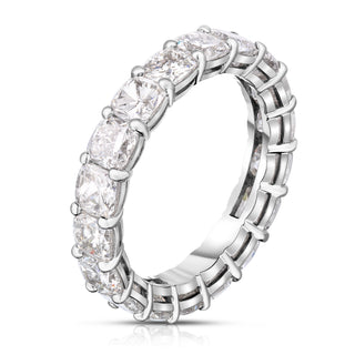 Cushion Diamond Eternity Band