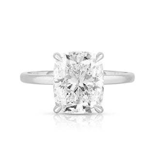2.01 Carat Elongated Cushion Cut Diamond Engagement Ring