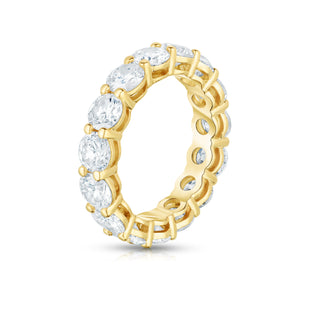 Shared Prong Round Brilliant Diamond Eternity Band