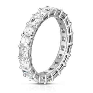 Asscher Diamond Eternity Band
