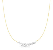 Marquise Illusion Bar Necklace