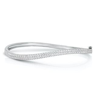 Diamond Wave Bangle