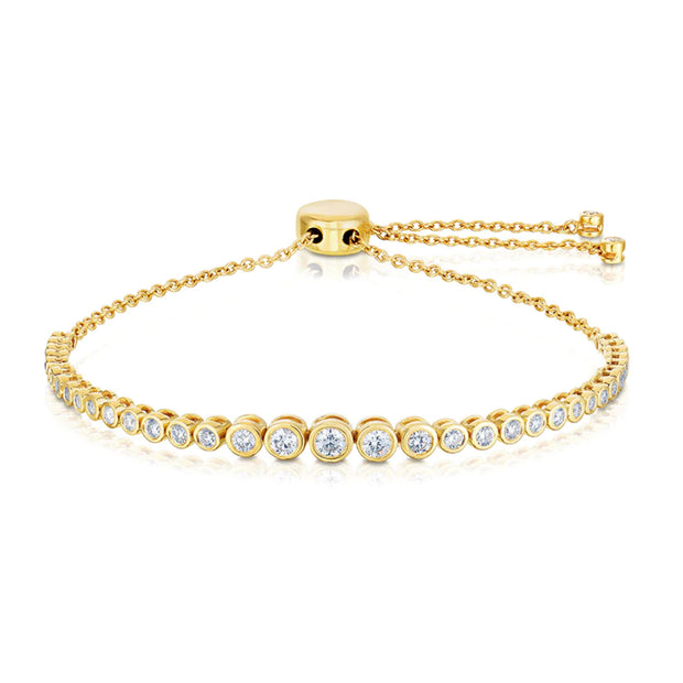 Diamond Bezel Eternity Bracelet — EF Collection®