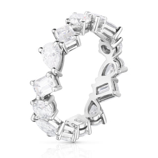 Mixed Shape Diamond Eternity Band