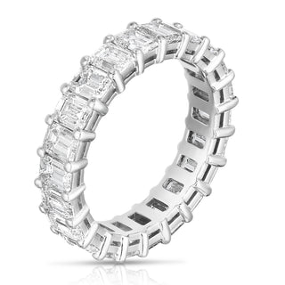 Emerald Cut Diamond Eternity Band
